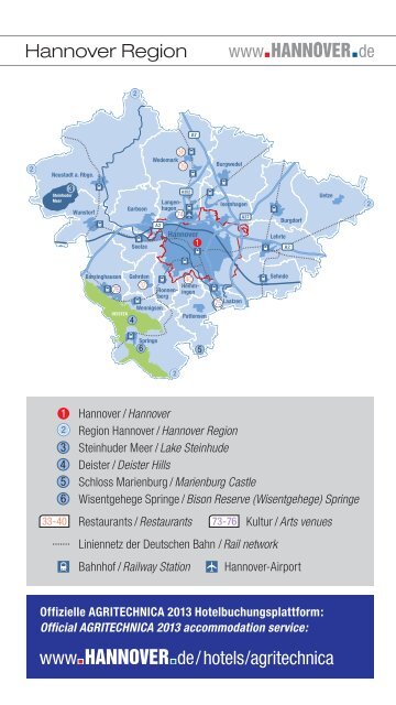 HANNOVER GUIDE AGRITECHNICA 2013