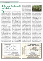 Reife und Sortenwahl nach Index.pdf - Dr. Neinhaus Verlag AG