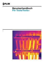 Benutzerhandbuch Flir Tools/Tools 