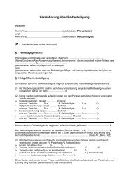 Vereinbarung Ã¼ber Reitbeteiligung - GHV Darmstadt