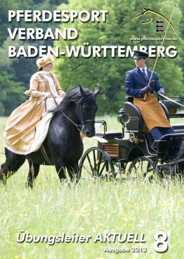 Ausgabe 08/2013 - WÃ¼rttembergischer Pferdesportverband eV