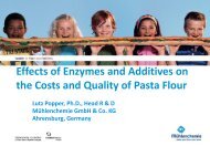 Effects of Enzymes and Additives on the Costs and Quality of Pasta ...