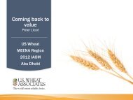 Wheat Blending or Specification - Iaom-mea.com