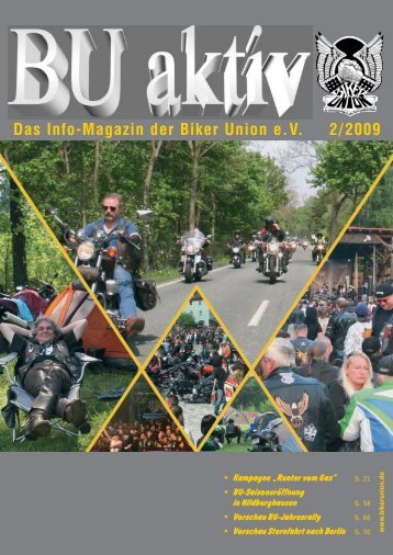 Das Info-Magazin der Biker Union eV 2/2009