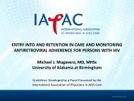 Michael Mugavero, MD, MHSc - IAPAC