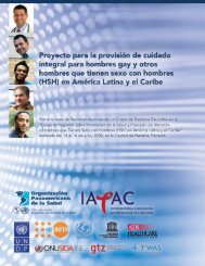 (HSH) en América Latina y el Caribe - IAPAC