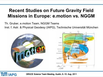 e.motion vs. NGGM - Technische UniversitÃ¤t MÃ¼nchen