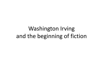 Washington Irving - RUA