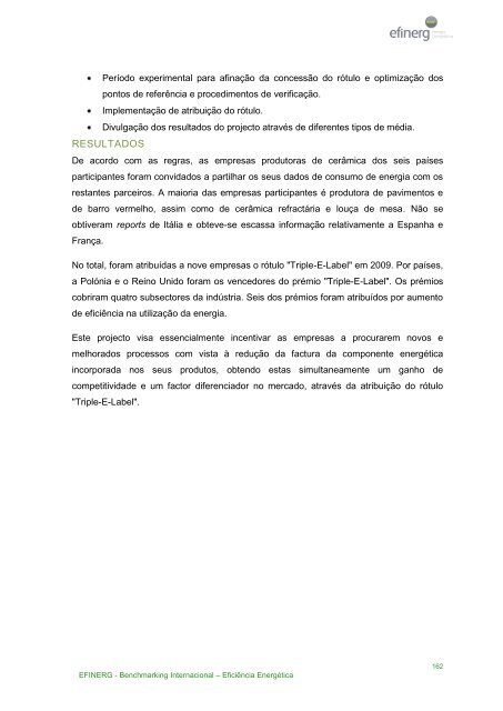 Benchmarking Internacional â EficiÃªncia EnergÃ©tica - efinerg - AEP