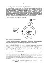 8 Scattering and Absorption by Single Particles