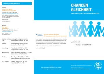 Flyer Chancen Gleichheit_2013.pdf - DESY - FV / GB