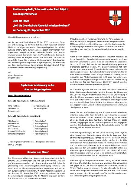 Abstimmheft.pdf - Stadt ZÃ¼lpich