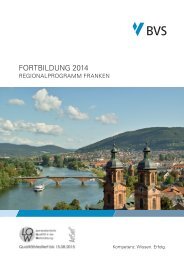 FORTBILDUNG 2014 - Bayerische Verwaltungsschule