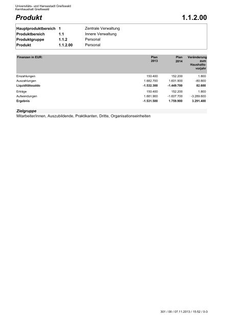 1.1.1.01 Produkt - Hansestadt Greifswald