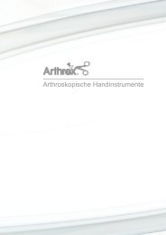 Arthroskopische Handinstrumente - Arthrex Vet Systems