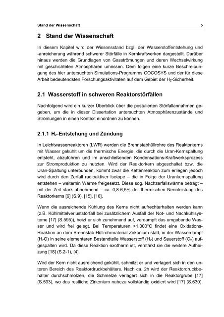 Analyse, Simulation und Modellierung der Erosion atmosphÃ¤rischer ...