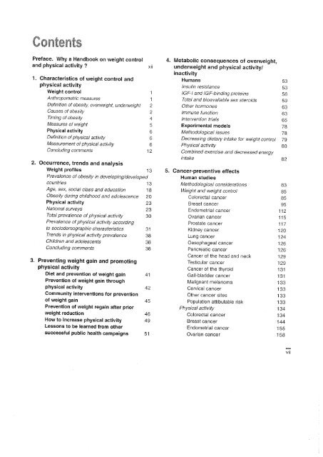 IARC Handbooks of Cancer Prevention