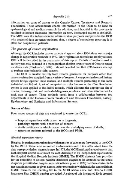 Cancer Registration: Principles and Methods - IARC