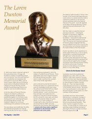 The Loren Dunton Memorial Award - iarfc