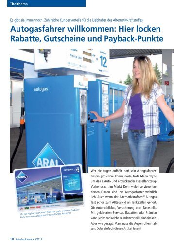 Ein weiterer Artikel aus dem Autogasjournal - Autogas UmrÃ¼stung ...