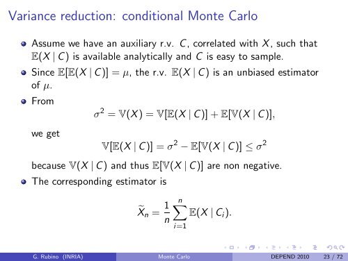 Evaluating dependability metrics of critical systems: Monte ... - iaria