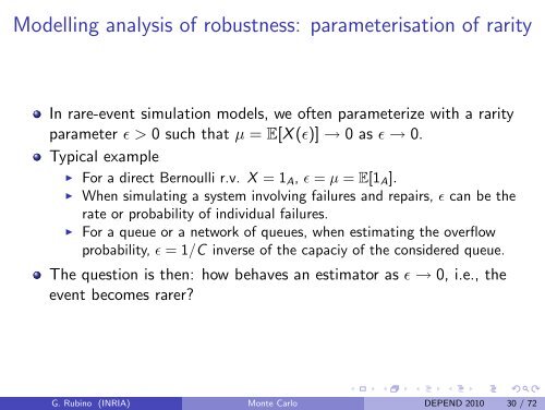 Evaluating dependability metrics of critical systems: Monte ... - iaria