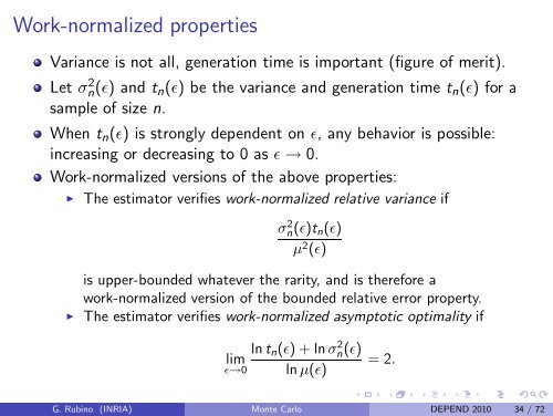 Evaluating dependability metrics of critical systems: Monte ... - iaria