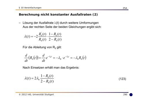 Skript vom Sommersemester 2012 - Institut fÃ¼r Automatisierungs ...