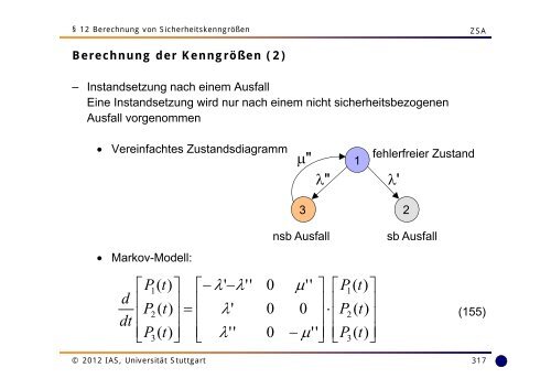 Skript vom Sommersemester 2012 - Institut fÃ¼r Automatisierungs ...