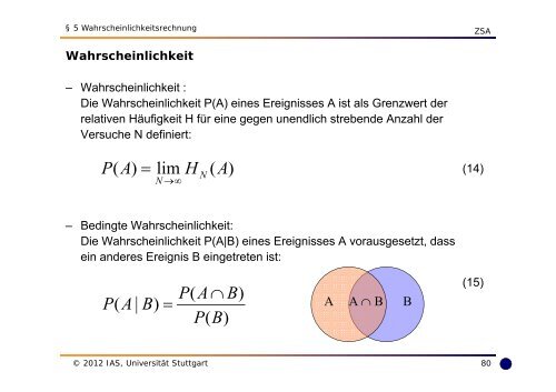 Skript vom Sommersemester 2012 - Institut fÃ¼r Automatisierungs ...