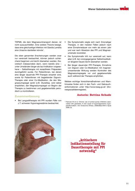 Therapie Info MÃ¤rz 2013 - Wiener Gebietskrankenkasse