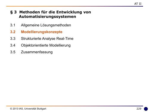 Umdruck - Institut für Automatisierungs- und Softwaretechnik