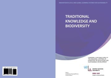 TradiTional Knowledge and BiodiversiTy - UNU-IAS - United ...