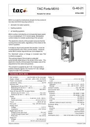 G-40-21 TAC Forta M310 - IAS Automatika