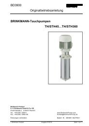 TH/STH360 - BRINKMANN PUMPS