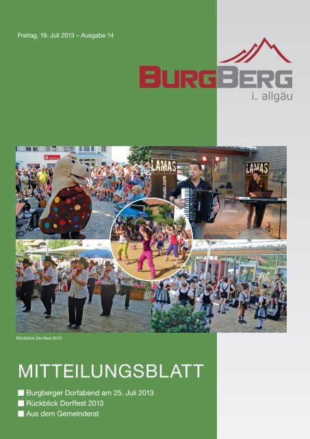 MitteilungsblAtt - Burgberg