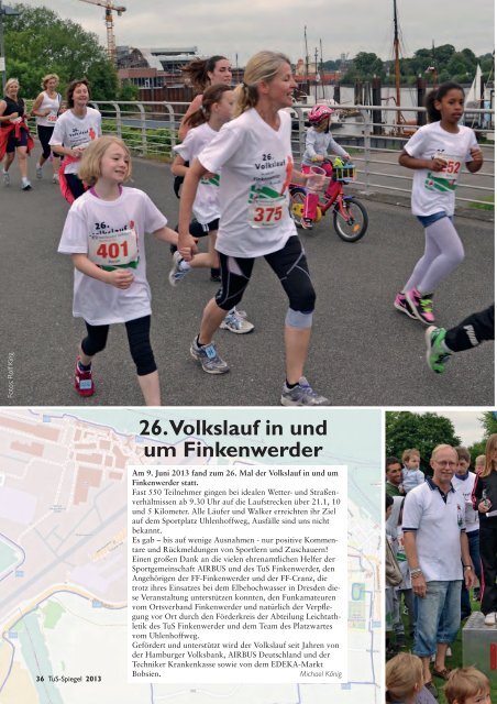 Vereins-Spiegel 2013 - TuS Finkenwerder