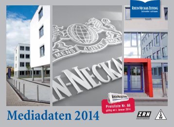 Download der RNZ-Mediadaten 2014 - Rhein-Neckar-Zeitung