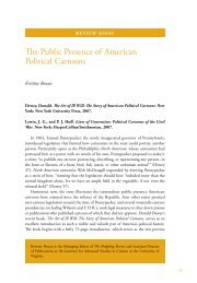 The Public Presence of American Political Cartoons - Institute for ...