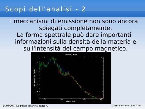 Le pulsar binarie ai raggi X - IASF Palermo