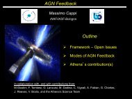 Outline AGN Feedback - inaf iasf bologna