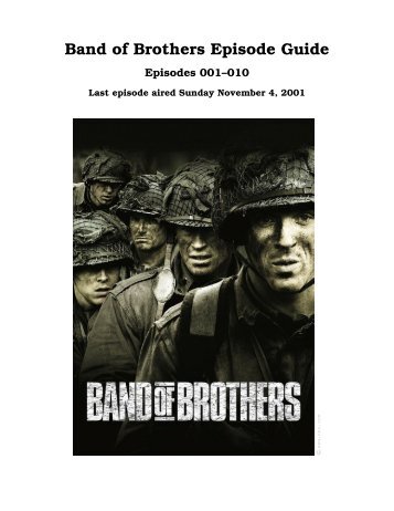 Band of Brothers Episode Guide - inaf iasf bologna