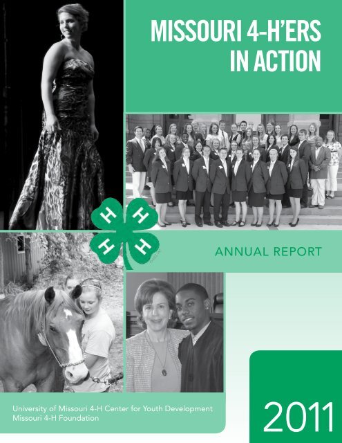 Annual Report 2011 (PDF) - Missouri 4-H - University of Missouri
