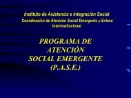 programa de atenciÃ³n social emergente (pase) - Iasis - Gobierno del ...