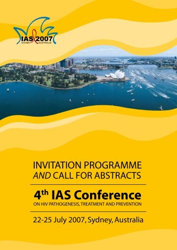 4th IAS Conference - International AIDS Society