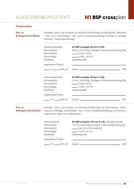 M1 BSP crossplan BRETTSPERRHOLZ (BSP)