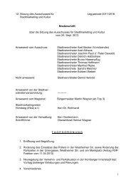 Protokoll 12. Sitzung Leg -Periode 2011-2016 - Homberg (Efze)
