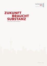 zukunft braucht substanz - bei der Hamborner REIT AG