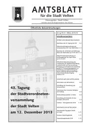 Amtsblatt Nr. 8 - Stadt Velten