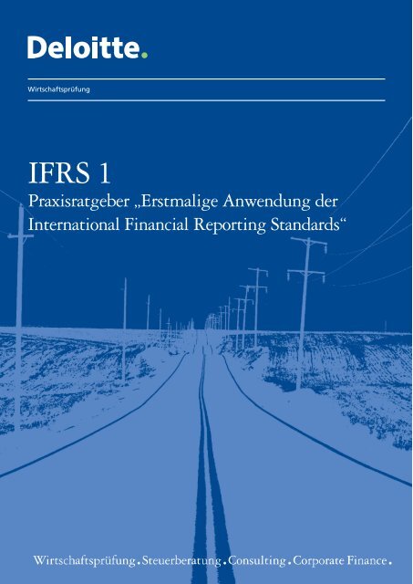 IFRS 1 Praxisratgeber - IAS Plus